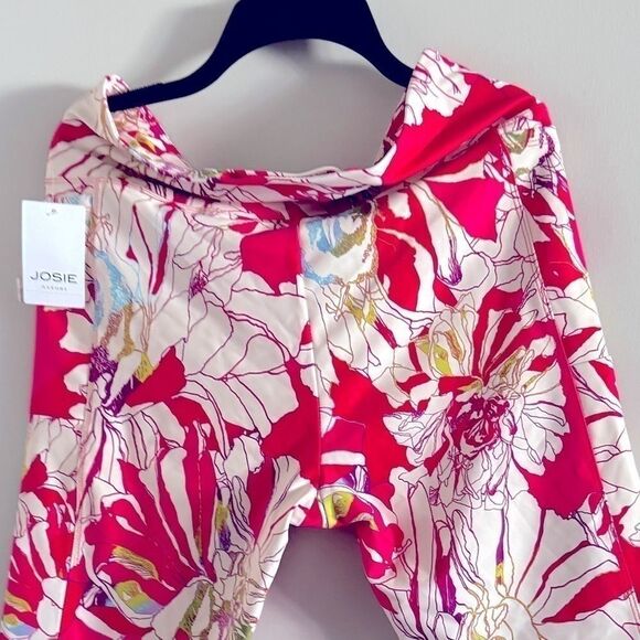 Josie Natori Solstice Printed 7/8 Leggings -pants
Pink Poppy size L - Picture 8 of 8